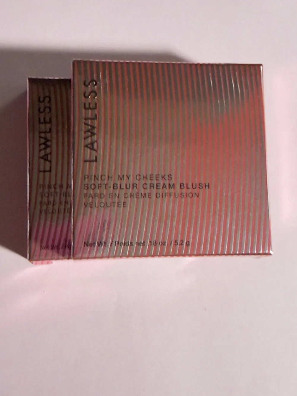 LAWLESS Pinch My Cheeks Cream Blush - Rose Pink bundle of 2
